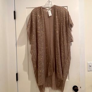 One size fits all kimono from Anthropologie.